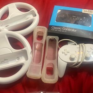 Wii. Game controllers